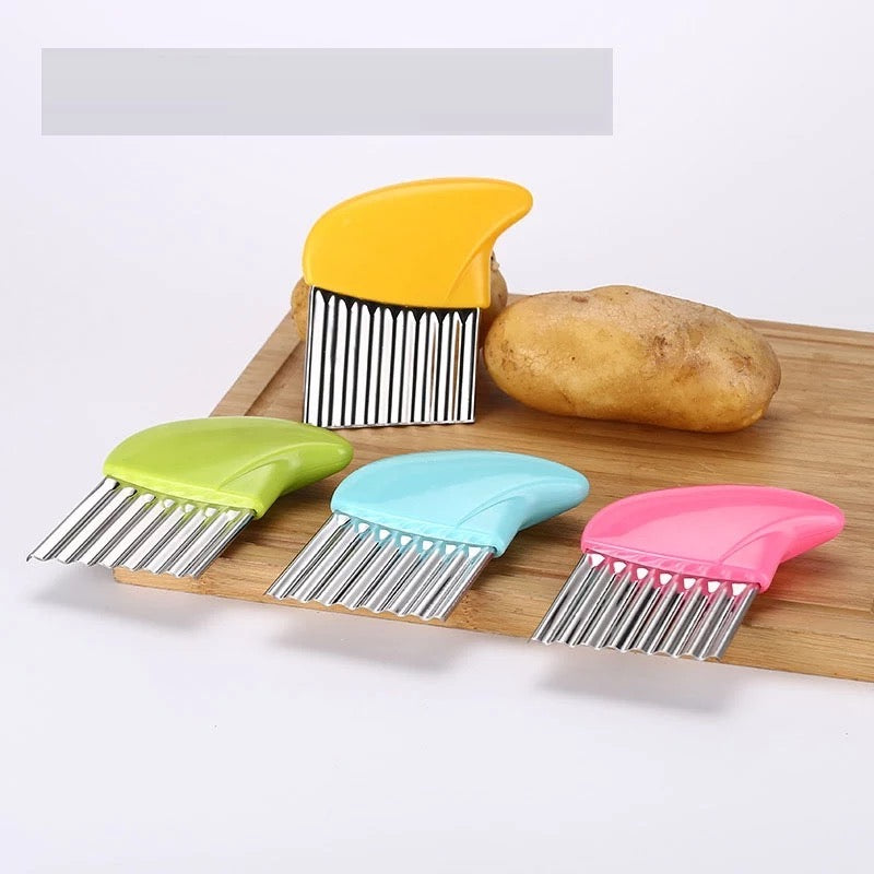 Cortador de papas 🥔 onduladas