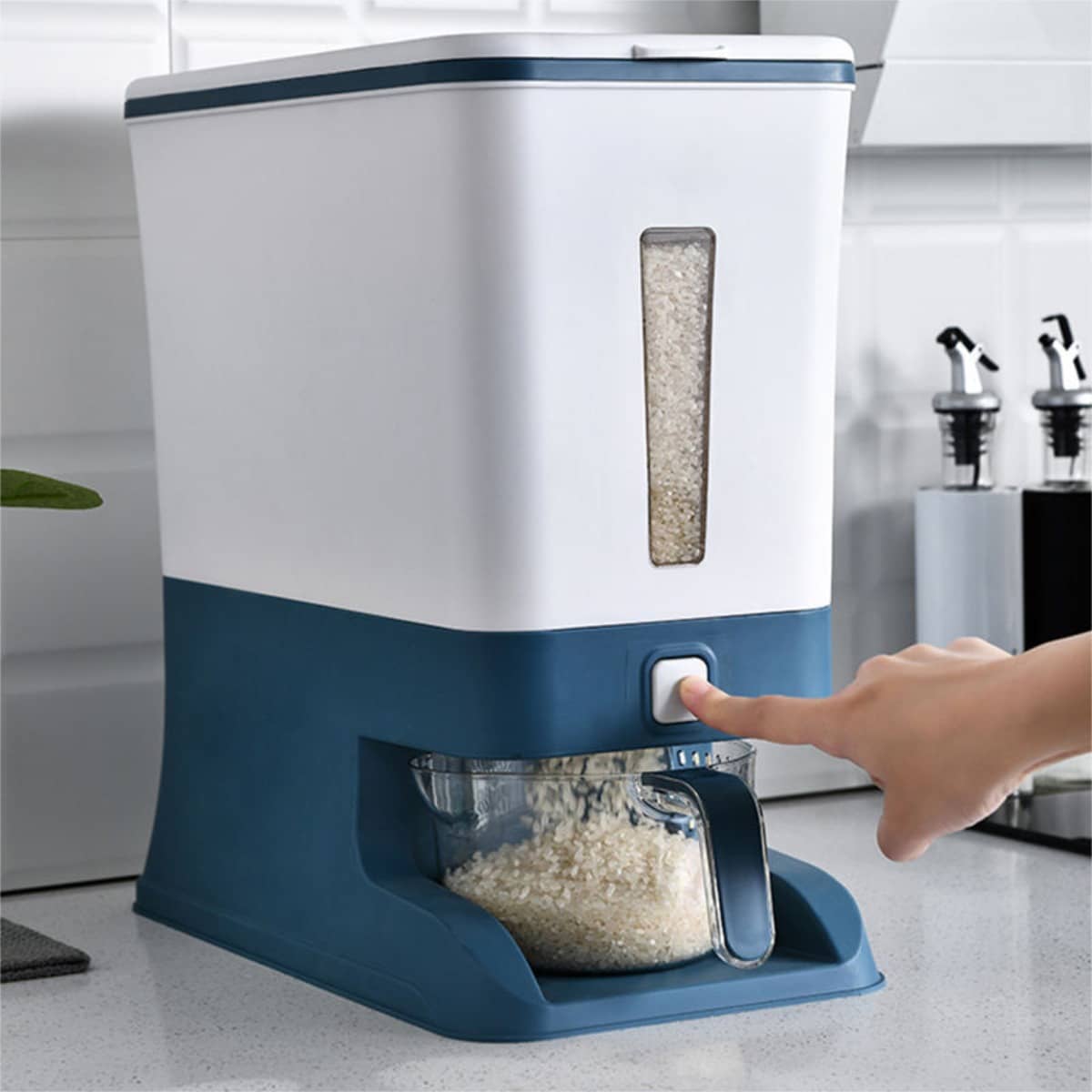 Dispensador o contenedor de Arroz 10 litros ( Mod sagitario ♐ 2)