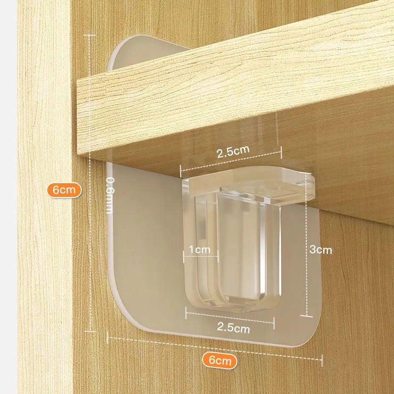 Soporte de estante adhesivo