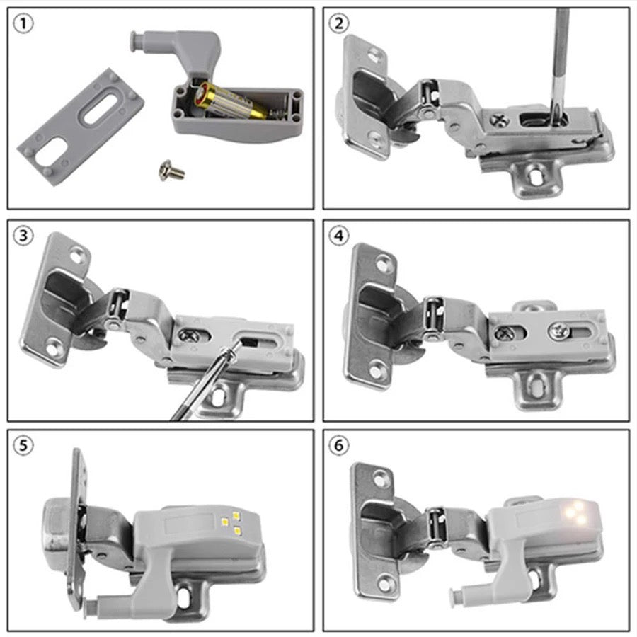 Sensor Bisagra set de 4 unidades