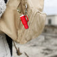 Mini llavero taza Stanley  rosa roja