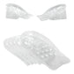 Plantilla Aumenta Estatura Discreta De Silicona Unisex Color Transparente Tamaño De La Plantilla Estándar( elevate )