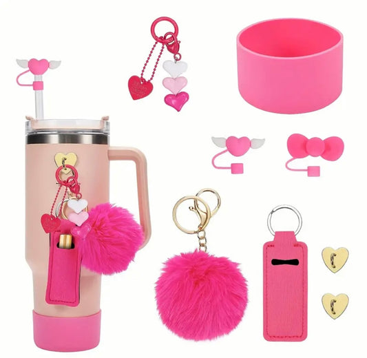 Kit accesorios Stanley  Rosa roja ( 8 pc)