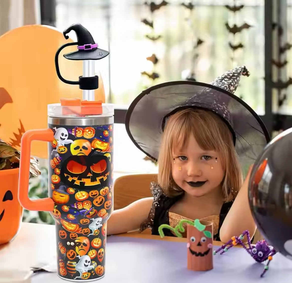 Protector de cañita sombrero de bruja 🧙‍♀️