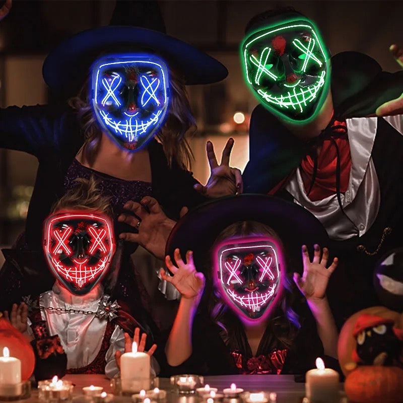 Máscara led Halloween 🎃