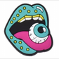 Pin o dije boca de terror