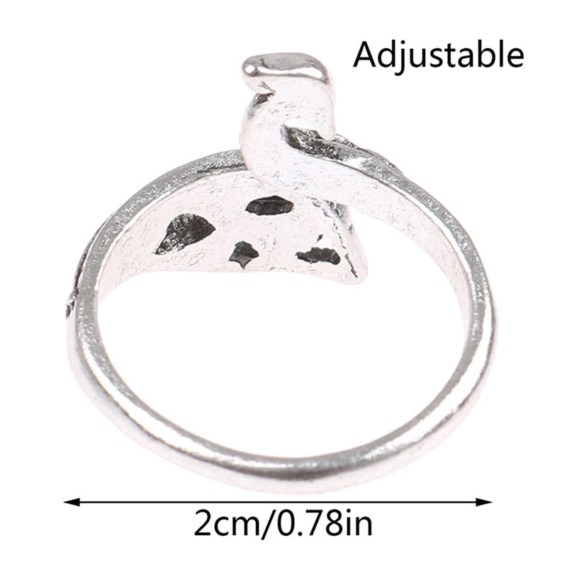Anillo croché 🧶  (Pavo real )