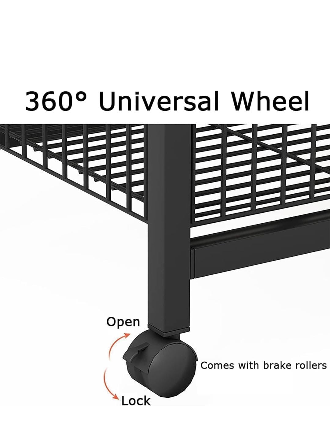 CARRITO ESTANTE ORGANIZADOR MULTIUSOS  MILLI ( 5 NIVELES)