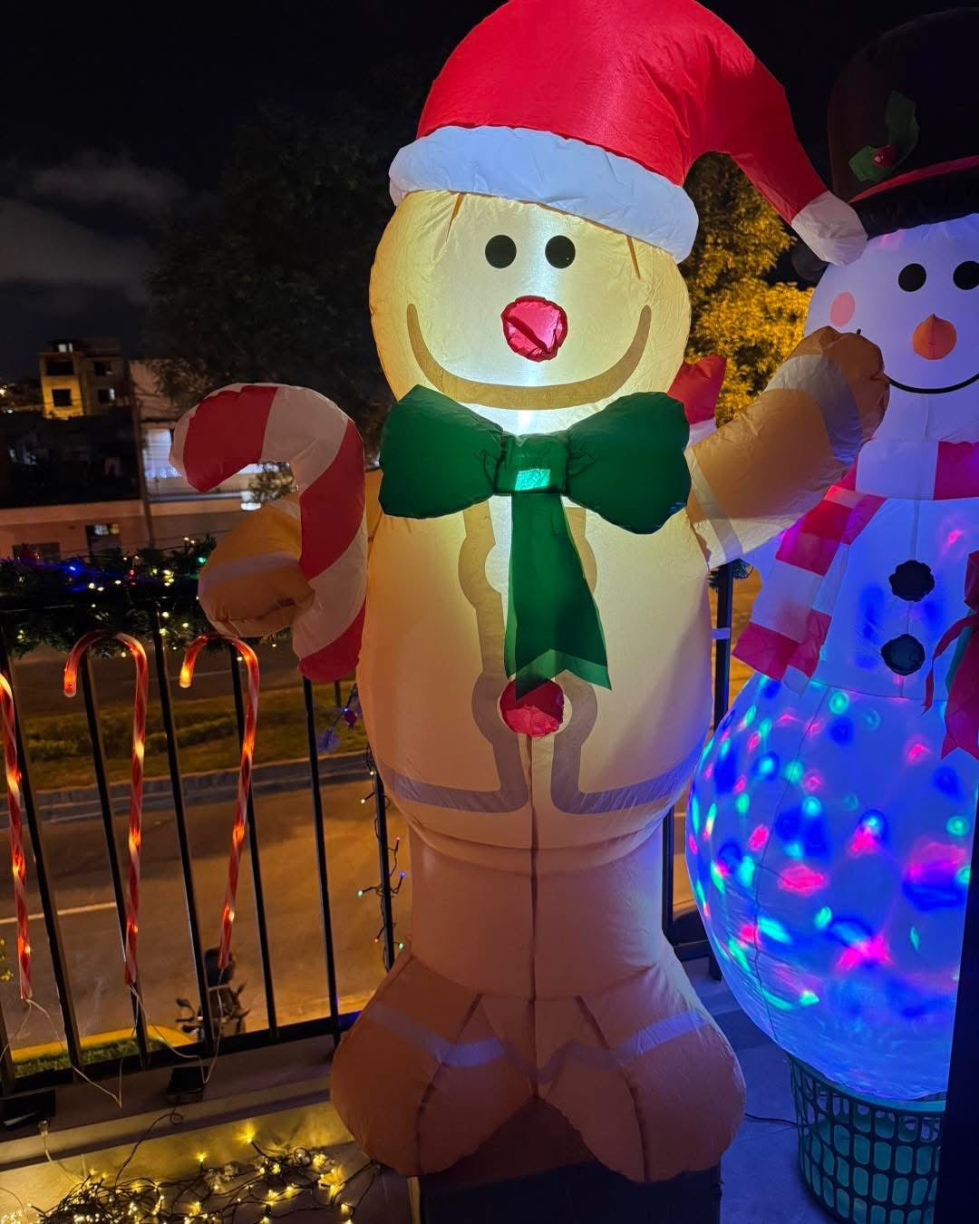 Inflable Navideño  Jenjible1.55mts