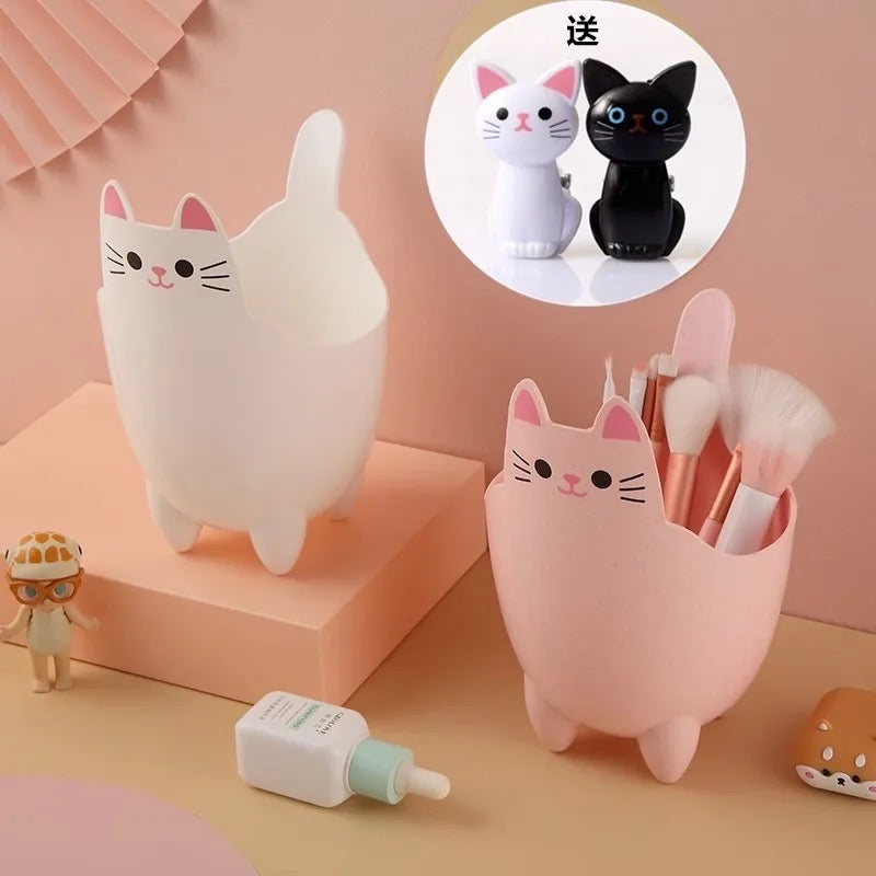 Cubo  de basura o multifuncional Gatito 🐈‍⬛