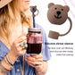 Protector de cañita osito - Bear (brown)