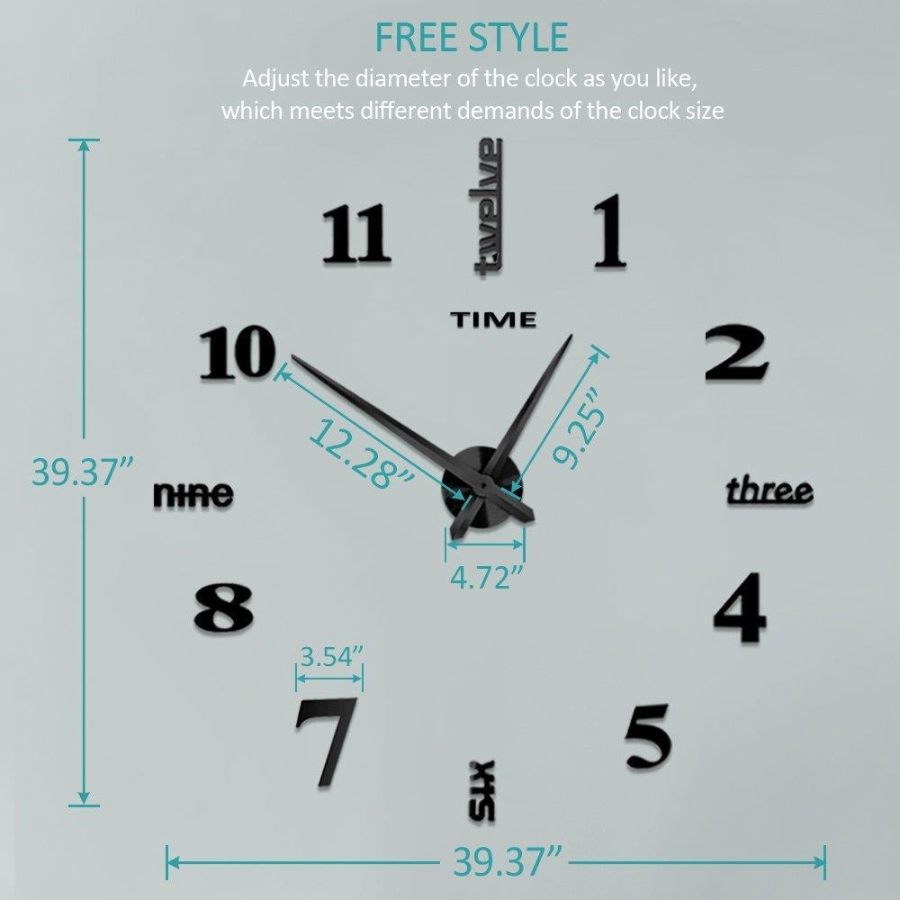 RELOJ DE PARED 3D