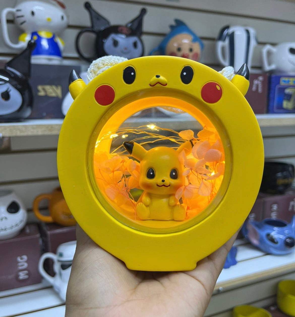 Lámpara circular Picachu
