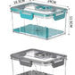 Contenedor de vacío cuadrado rectangular Walfos