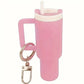 Mini llavero taza Stanley rosa roja
