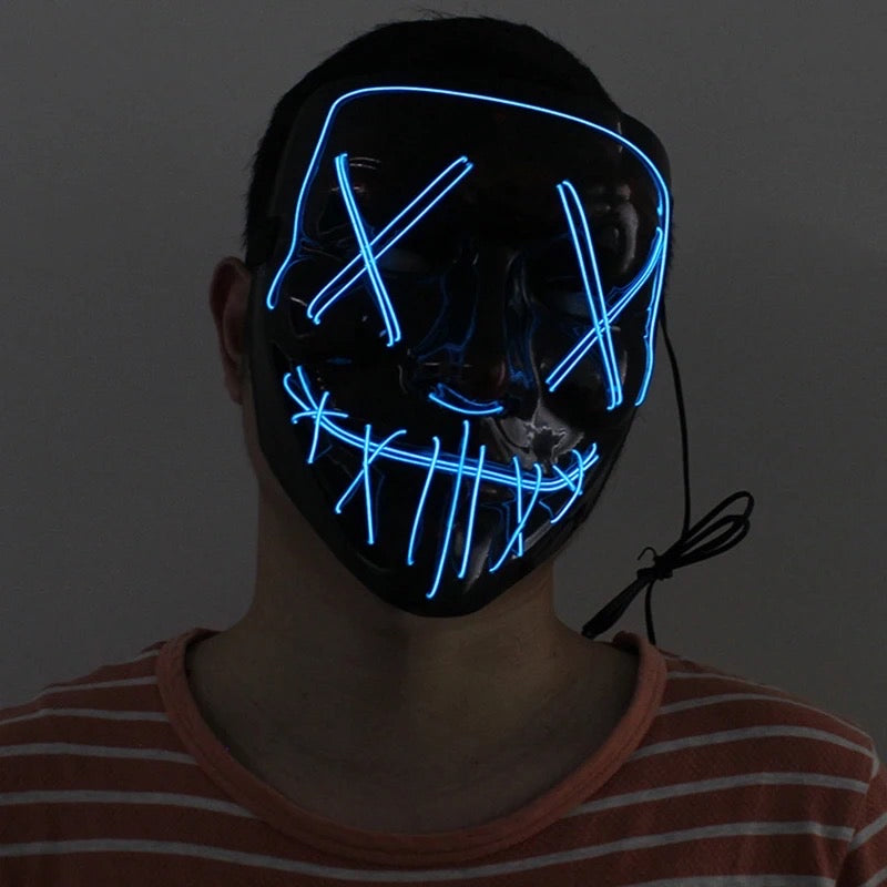 Máscara led Halloween 🎃