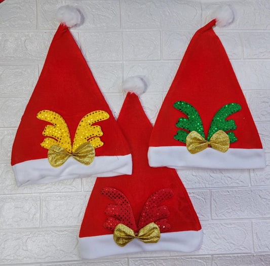 GORRO DE NAVIDAD 002* *MUÑECO & ÁRBOL* 🎅🏻 (12 pc )