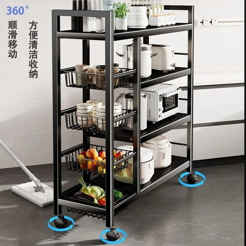 CARRITO ESTANTE ORGANIZADOR MULTIUSOS   VANIA 120cm