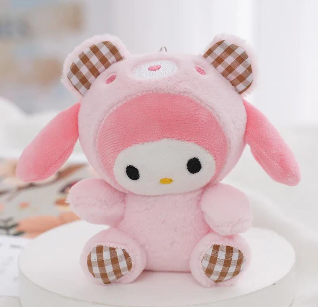 Llaveros peluche hello  kitty