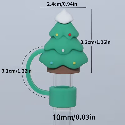 protector de cañita árbol de navidad