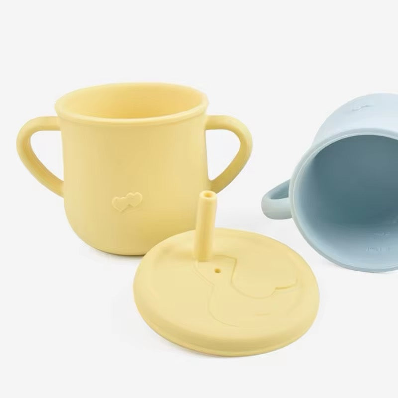 TAZA + 3 TAPAS BEN DE SILICONA