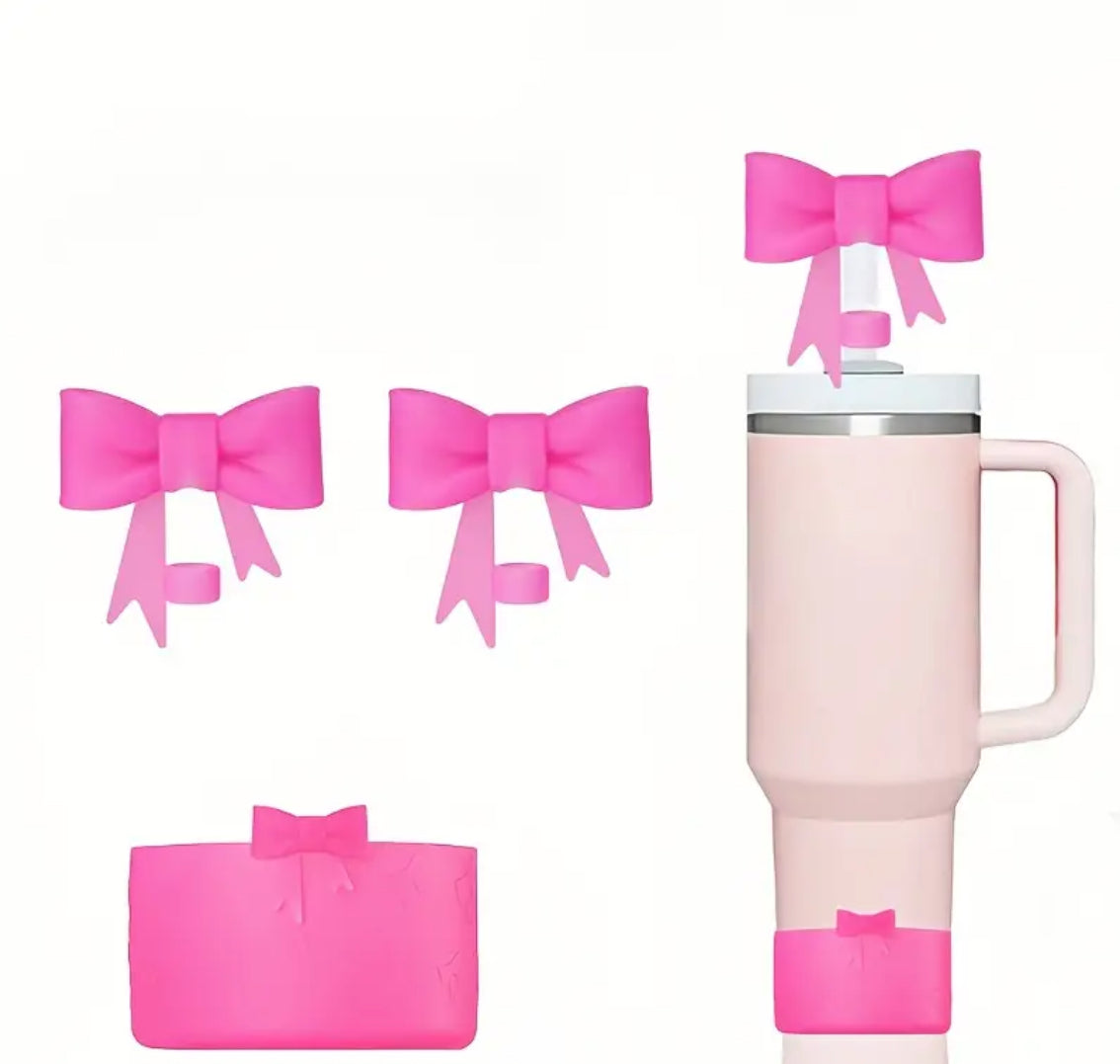 Set 3 protectores / Rosa Roja