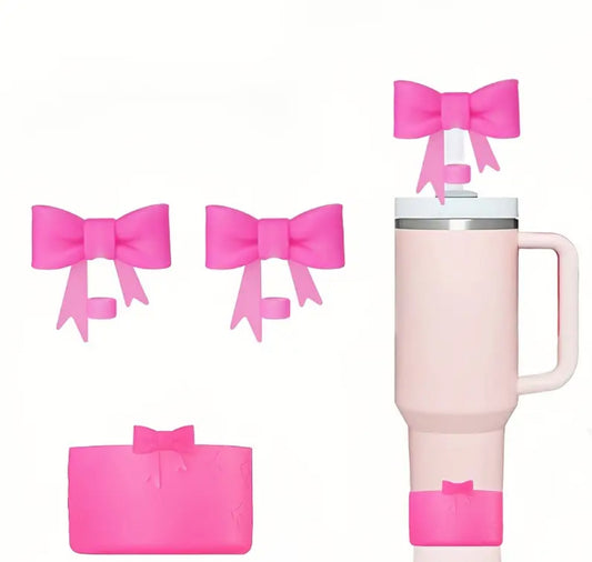 Set 3 protectores / Rosa Roja