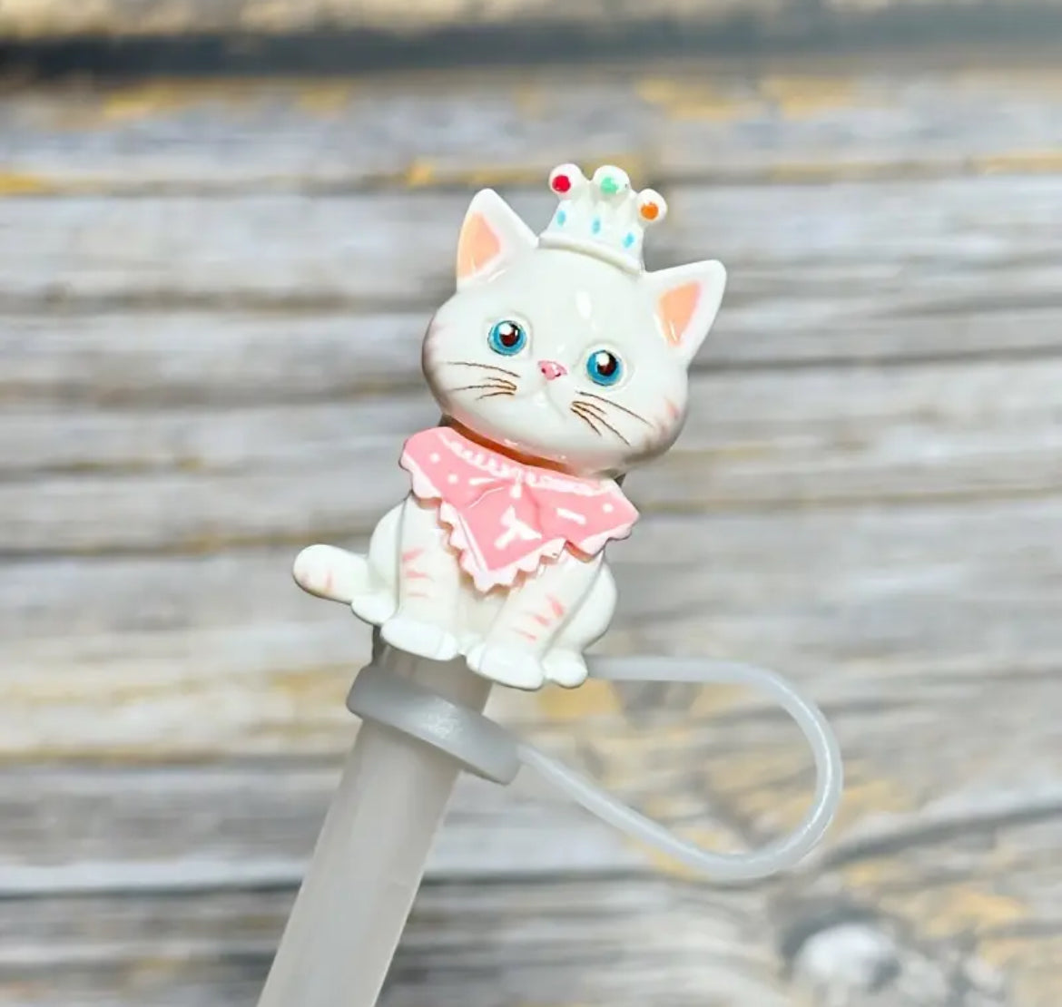 Protector de cañita gatita princesa