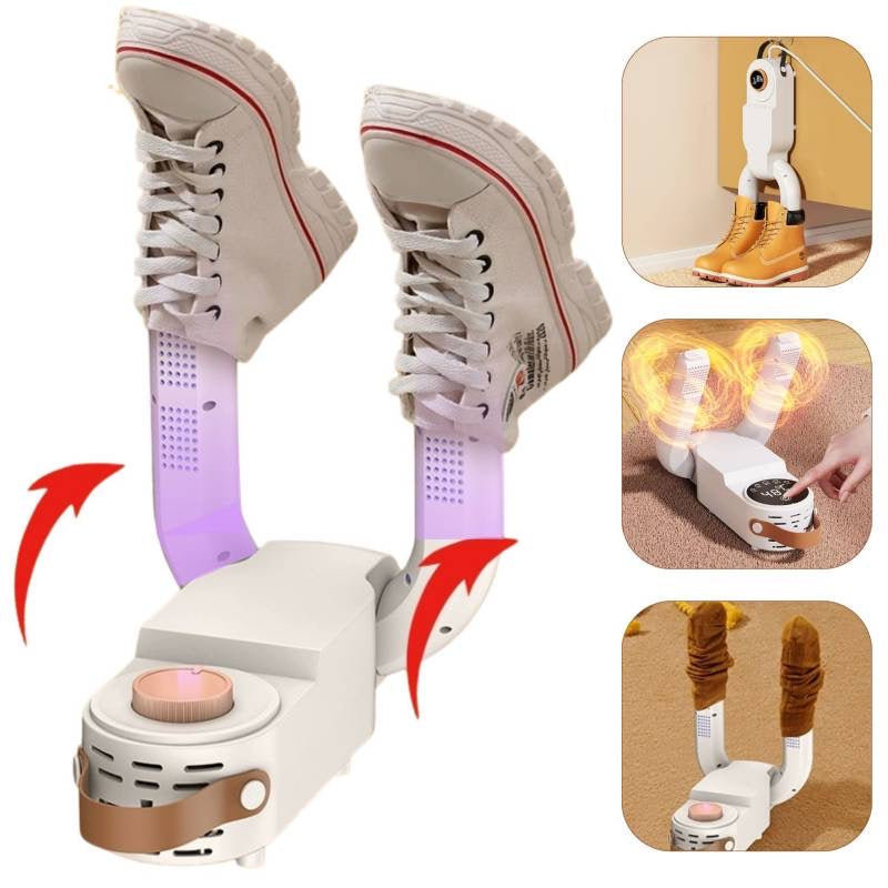 SECADOR DE ZAPATILLA - CALZADO Y ESTERILIZADOR PORTÁTIL PLEGABLE