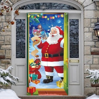 Funda de puerta navidad
