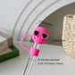 Protector calavera moderna rosado