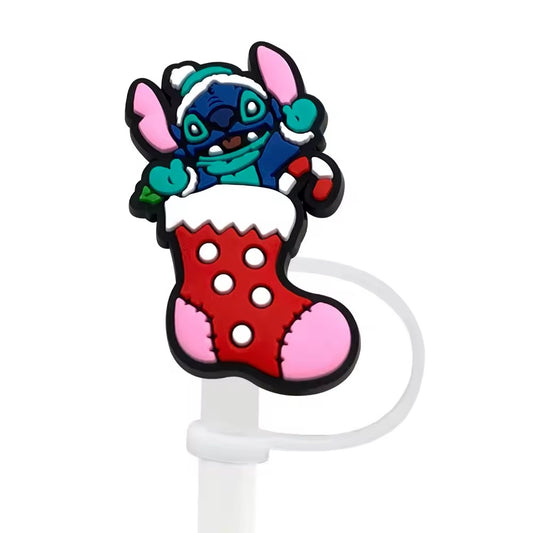 Protector de cañita stich Navidad
