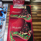 JUEGO 4 EN 1 NAVIDEÑO CON ALFOMBRA ANTIDESLIZANTE. PARA TAPA DE INODORO , TAPETE DE BAÑO BONITO Y BONITA CORTINA DE DUCHA IMPREMEABLE PAPA NOEL
