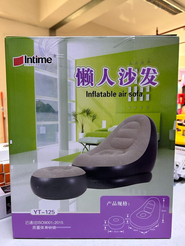 SILLÓN INFLABLE PUFF COMODO Y PORTÁTIL