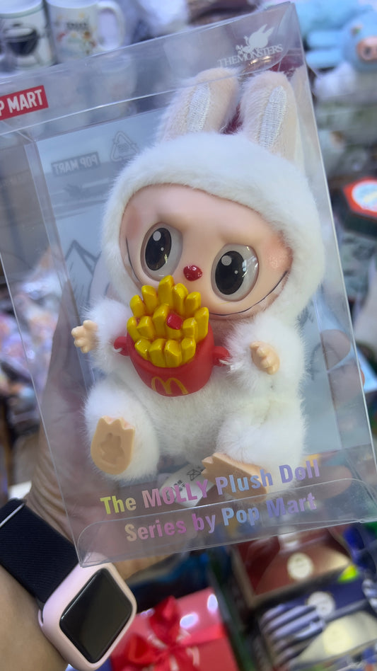 Peluche Dupe LaBubu Papita Macdonal  A1 Replica Chafufu