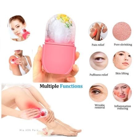 Rodillo de hielo facial