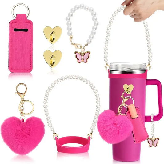 set -Protector Stanley -ROSA ROJA - PERLAS