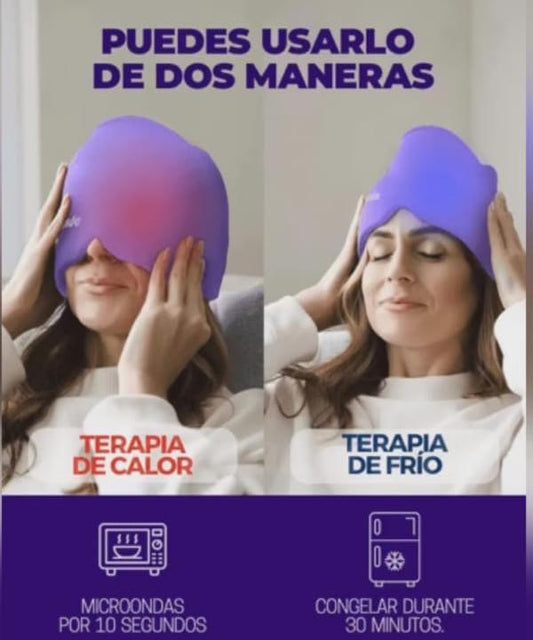 *GORRO DE GEL PARA EL DOLOR DE CABEZA ( MIGRAÑA )