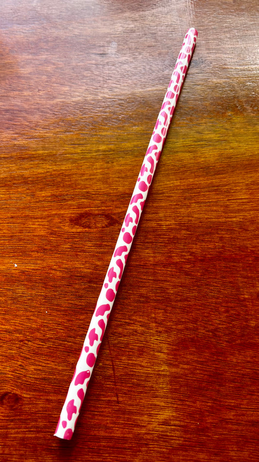 Cañita - sorbete Rosa roja // Manchas