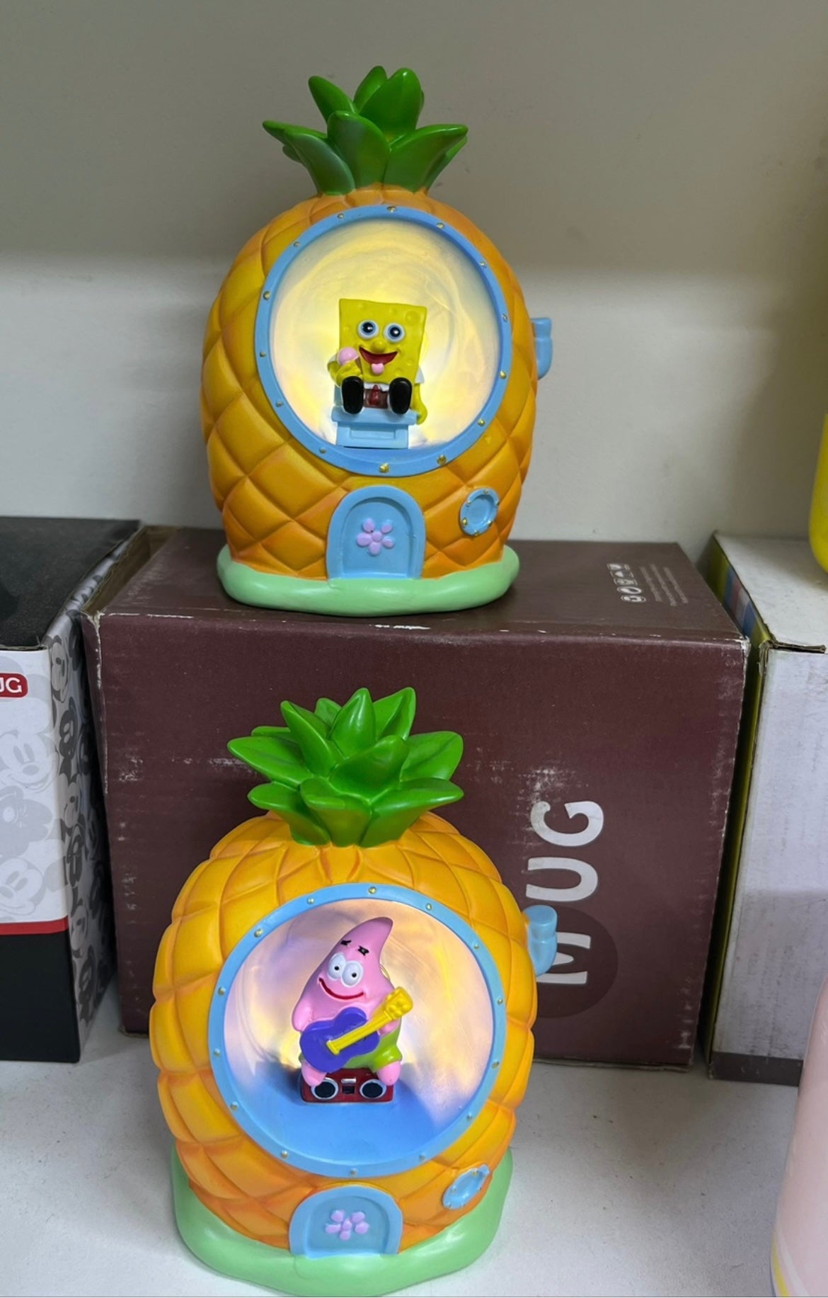 Lámpara Bob Esponja o Patricio