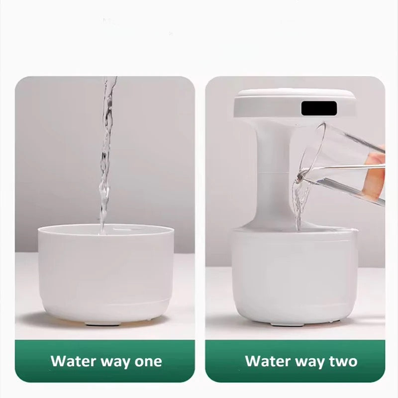 Humidificador de burbujas de gota de agua