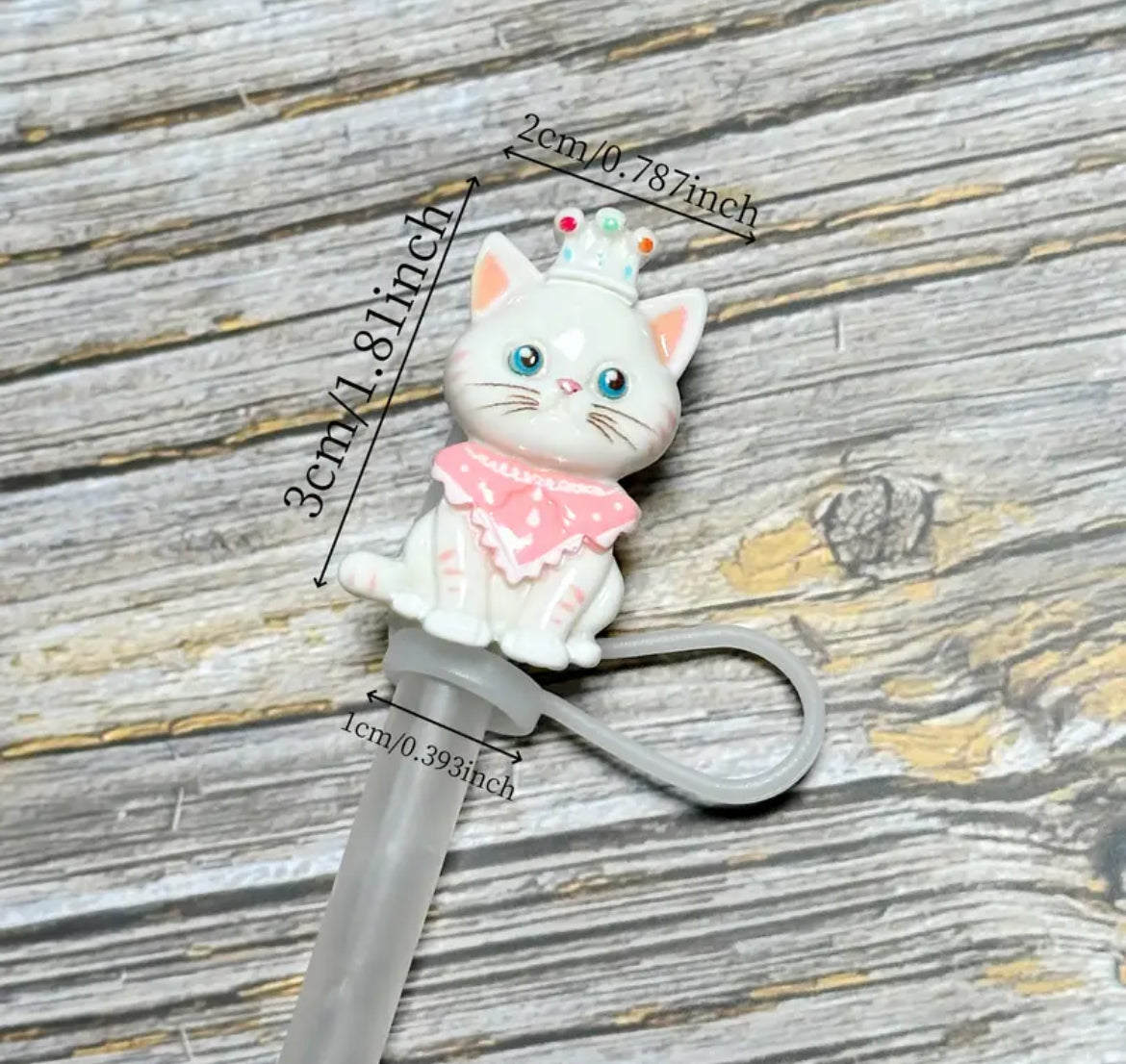Protector de cañita gatita princesa