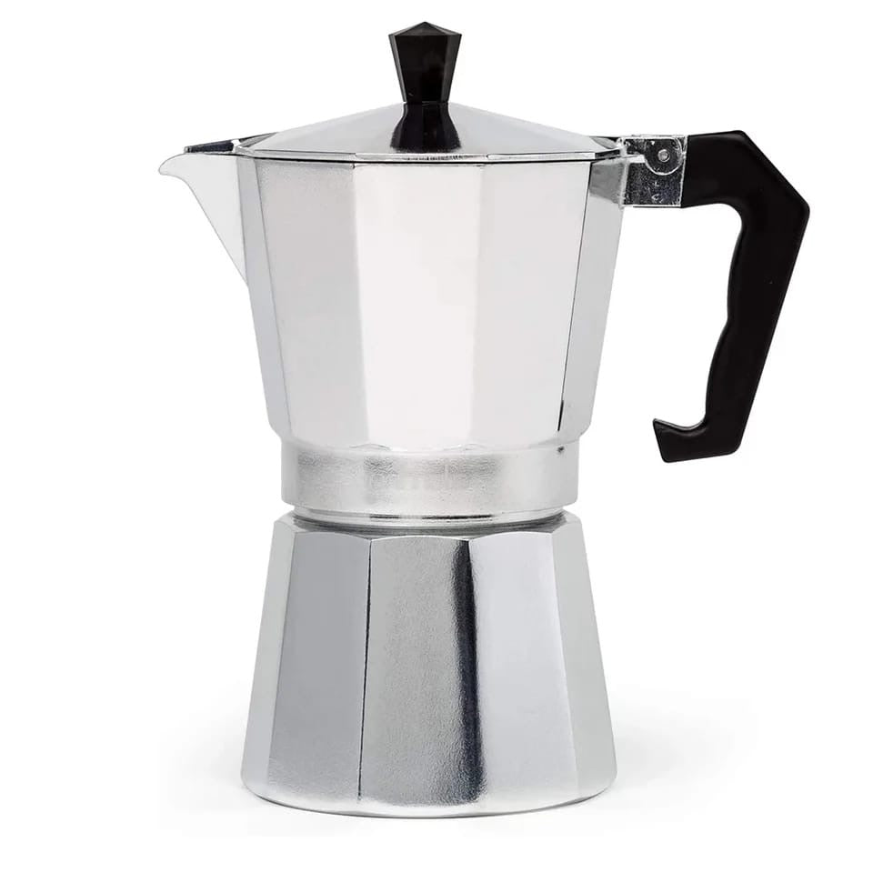Cafetera de aluminio