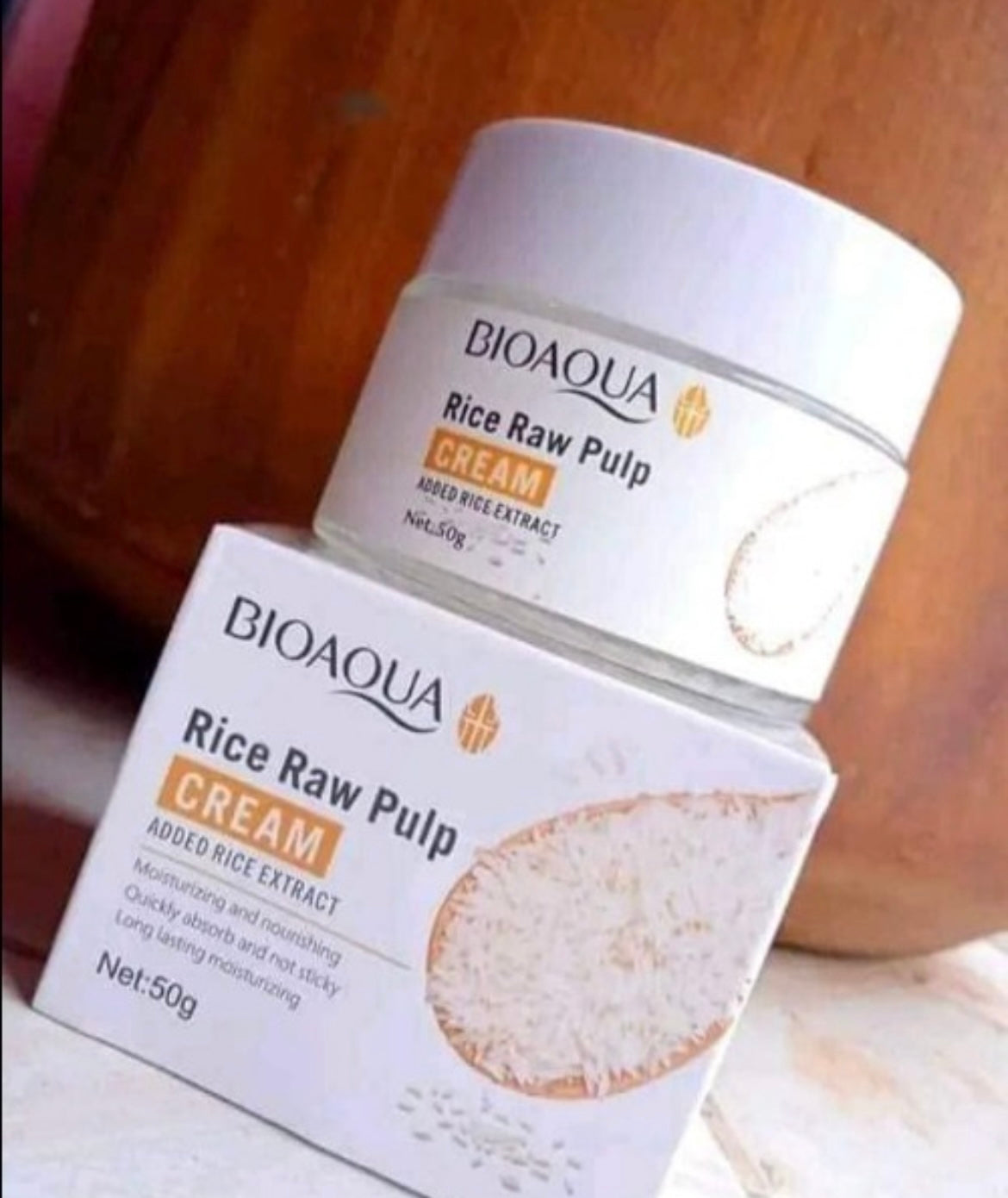 Crema  de arroz Bioaqua