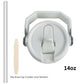 TAPA HERMETICA BLANCA 14 ONZ