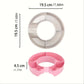 Porta snack  PVC // 4 compartimientos // PÚRPURA // 40 Onz