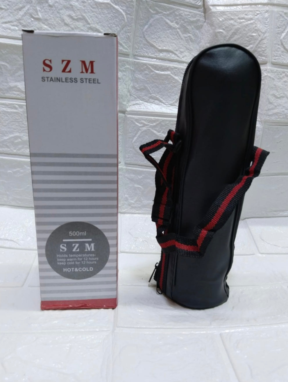 TERMO ACERO INOXIDABLE 500ml + ESTUCHE