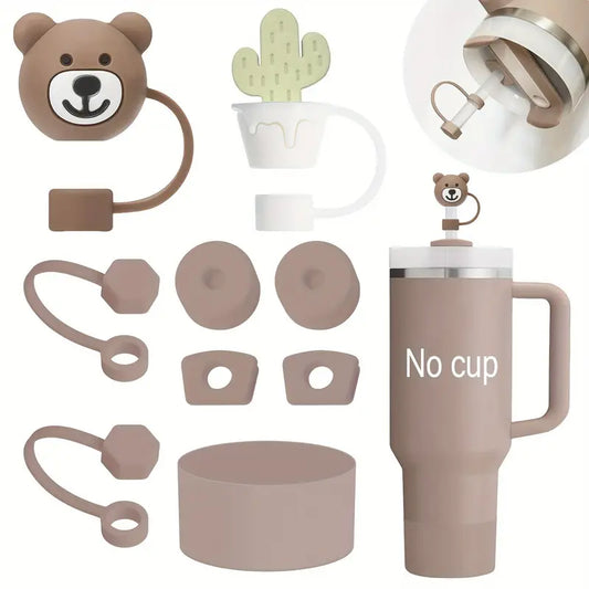 set de protectores osito - 9 pc