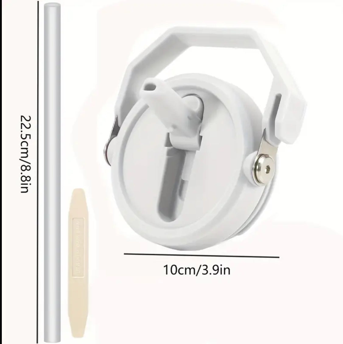 Tapa antiderrame Hermética Desmontable / Blanco / 40 onz