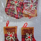 *CALCETIN NAVIDEÑO COLGANTE* 🎅🏻🎄 ( 12 pc )